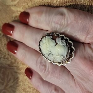 Cameo ring, size 8.5
